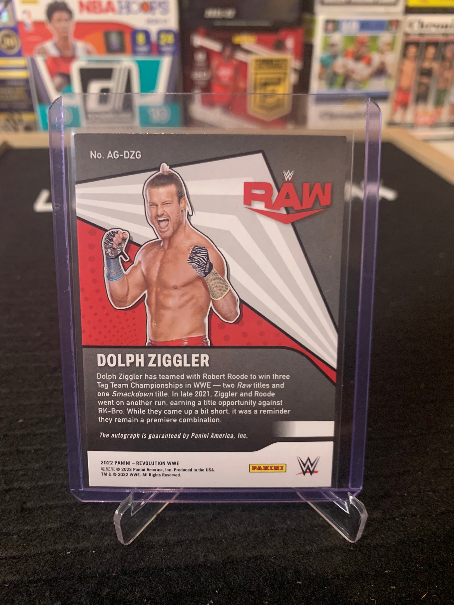Dolph Ziggler Autograph WWE Revolution 2022