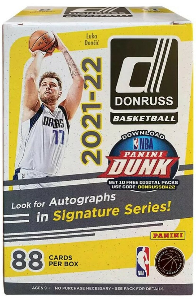 2021-22 Panini Donruss Basketball Blaster Box
