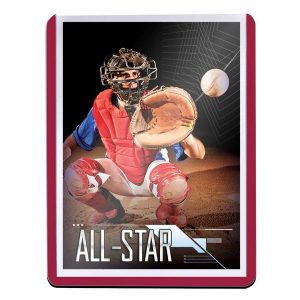 Ultra Pro Top Loader Red Border 3"x4"