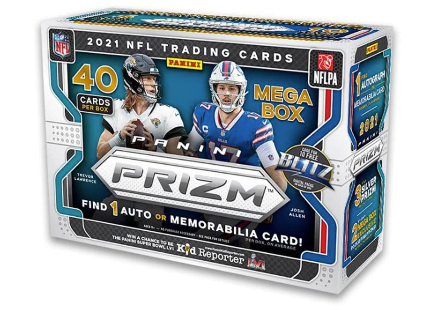 2021 Panini Prizm NFL Football MEGA box