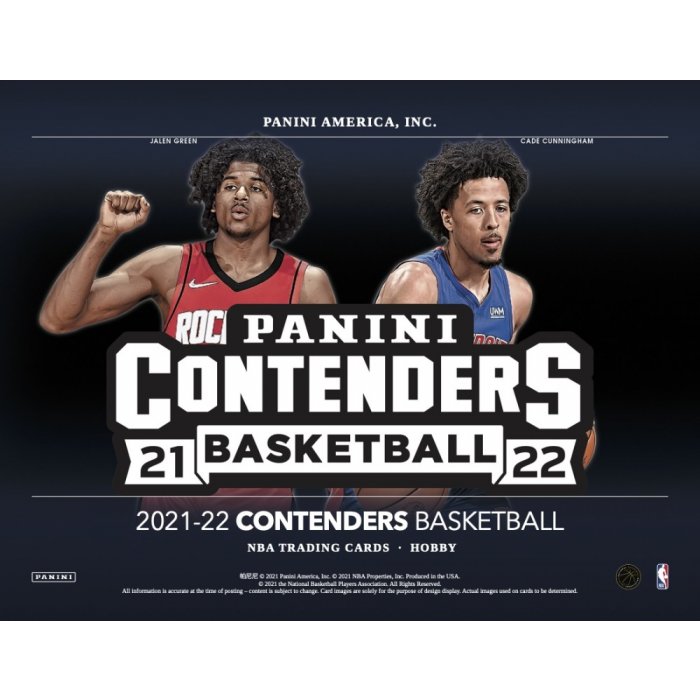 2021-22 Panini Contenders Basketball Blaster Box