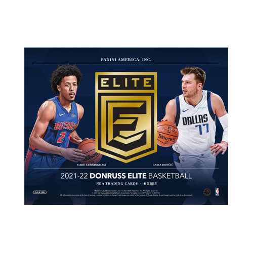 2021-22 Panini Donruss Elite Basketball Hobby Box