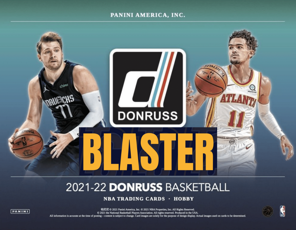 2021-22 Panini Donruss Basketball Blaster Box