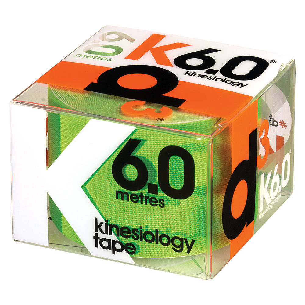K6.0 Kinesiology Tape 50mm x 6.0 metres