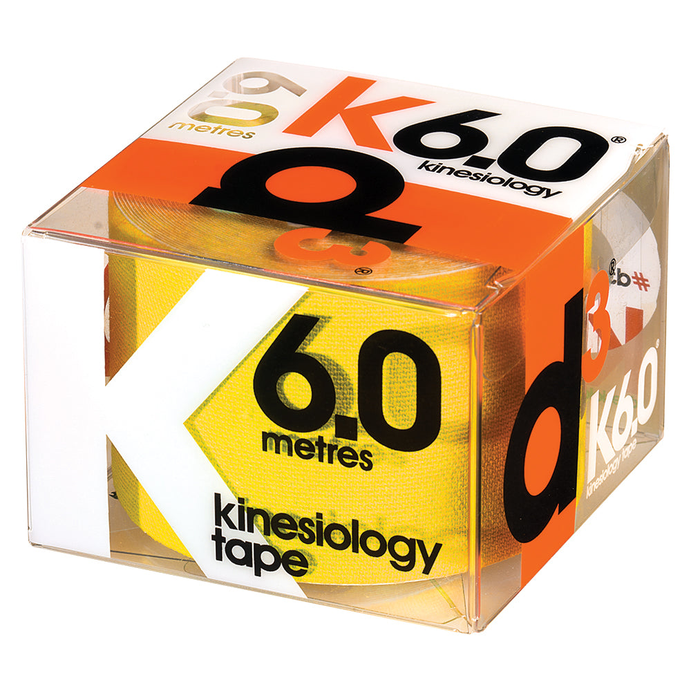 K6.0 Kinesiology Tape 50mm x 6.0 metres