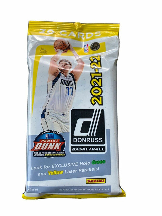 2021-22 Panini Donruss Basketball Fat Pack